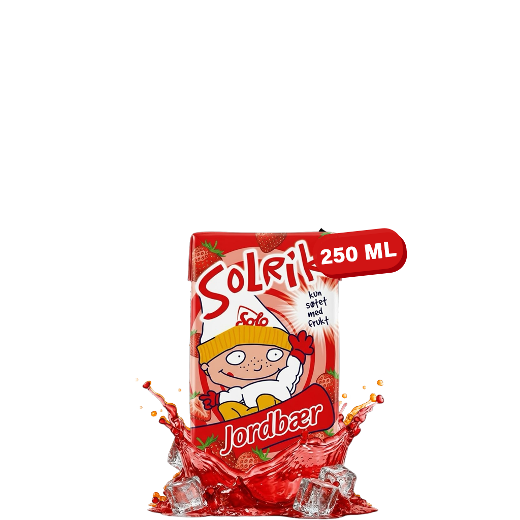 SOLRIK Jordbær 0,25 L